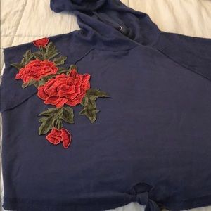 Sleeveless sweatshirt